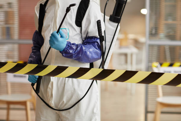 Professional Biohazard technician working in Rahway, NJ